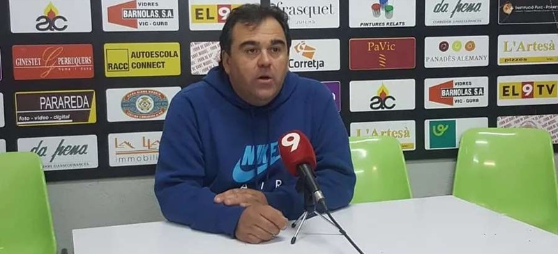 Foto portada: l'entrenador Quico Díaz. Autor: cedida.
