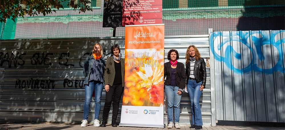 Presentació dels actes de la Tardor del Voluntariat. Autora: Gemma Vives.