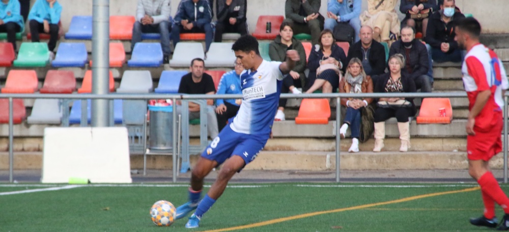 Mohammed Ajani ha marcat el 0-2 davant el Can Rull de Manolo