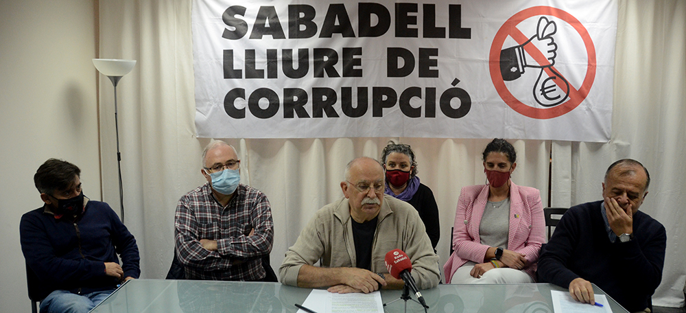 Sabadell Lliure de Corrupció. Autor: David B.