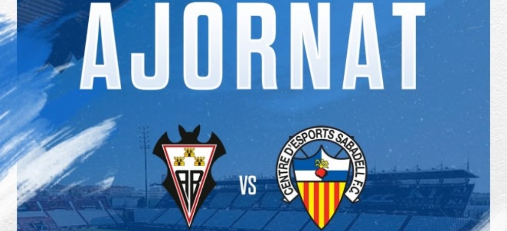 El Sabadell no jugarà ni amb el Betis B ni amb l'Albacete