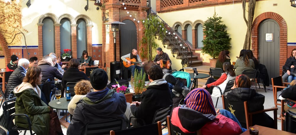 Carles Belda en un concert a la Casa Taulé. Autor: David B.