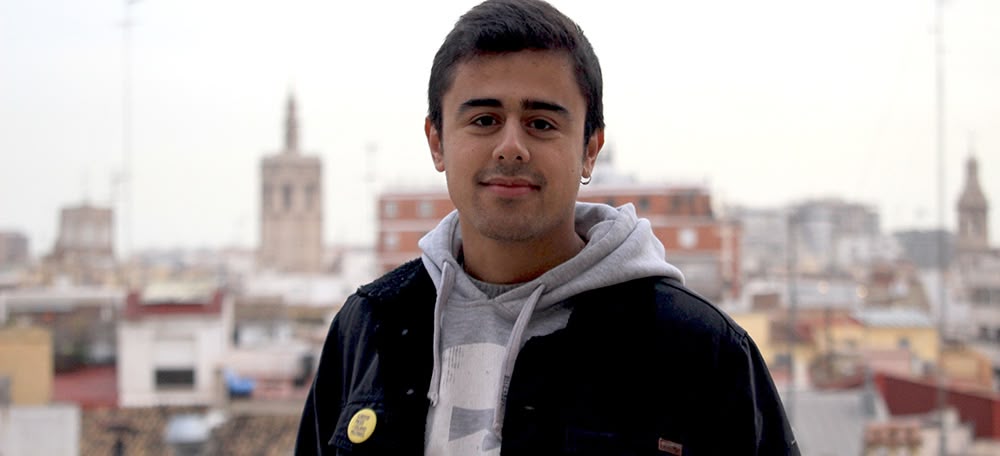Ferran Ruz, secretari nacional d’Ecologisme del Jovent Republicà. Autor: Cedida.