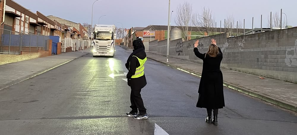 Vigília de Barcelona Animal Save a Sabadell, aquest diumenge a la tarda davant l'escorxador. Sutora: J. Ramon