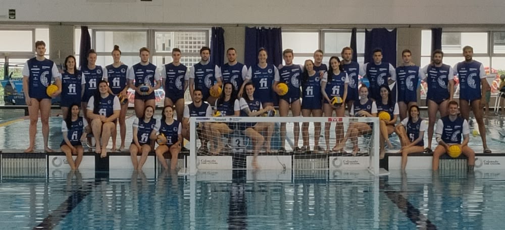 Els dos equips masculins i femenins del CN Sabadell. Autor: J.Sánchez