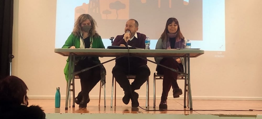 Foto portada: assemblea de Sabadell en Comú Podem, aquest dissabte a Ca n'Oriac. Autor: cedida.