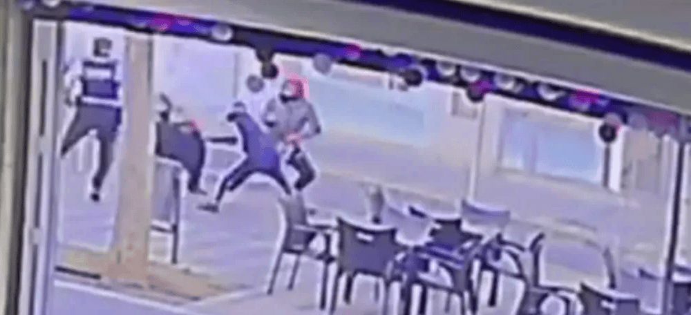 Foto portada: captura de vídeo del moment de la fuga del pres.