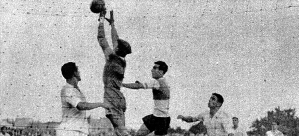 La final de Copa de la República de 1935 entre Sevilla i Sabadell. Autor: As.