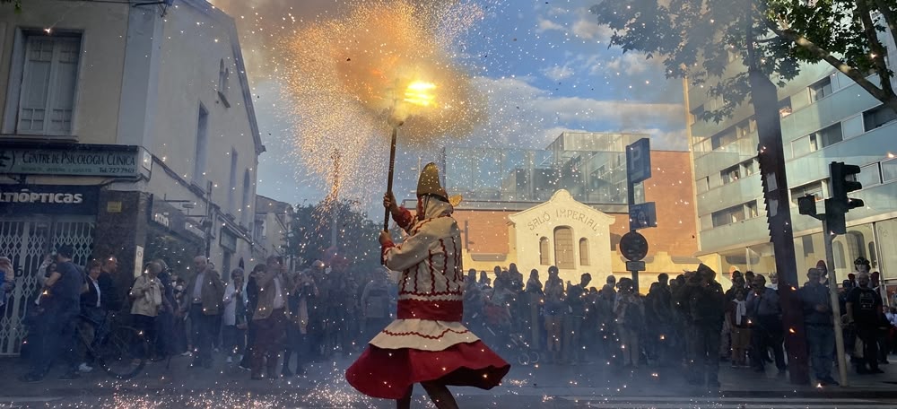 Ball de Diables, aquest diumenge a la Rambla per la Vígilia de l'Aplec 2022. Autora: J. Ramon