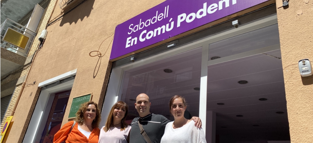 Inauguració del local Sabadell En Comú Podem, a La Concòrdia. Autora: J. Ramon