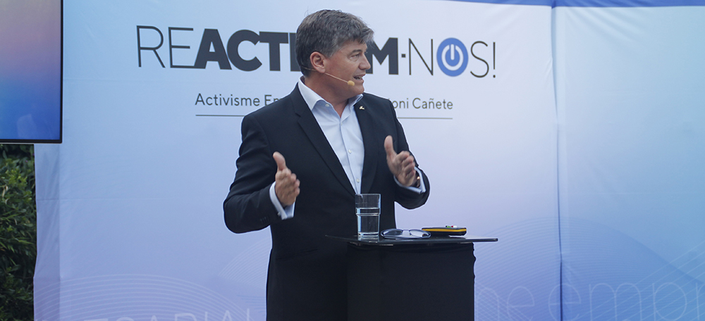 Antoni Cañete, president de PIMEC. Autora: Lucia Marin