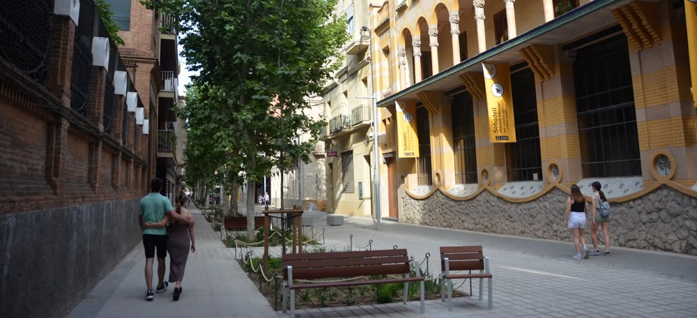 Carrer de la Indústria. Autor: David B.