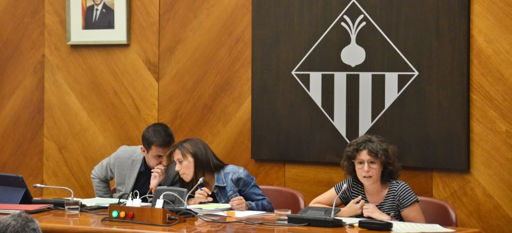 Un moment del ple municipal del mes de juny de 2022. Autor: David B.