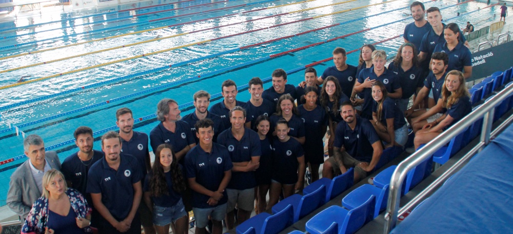 Els nedadors del Club que participen al Campionat d'Espanya. Autora: Lucía Marín