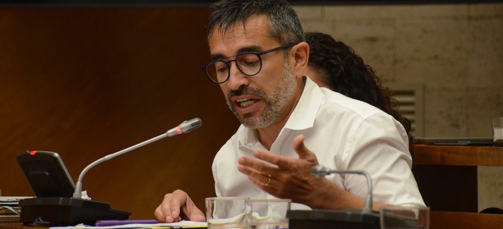 El portaveu d'ERC a l'Ajuntament, Gabriel Fernàndez. Autor: David B. 