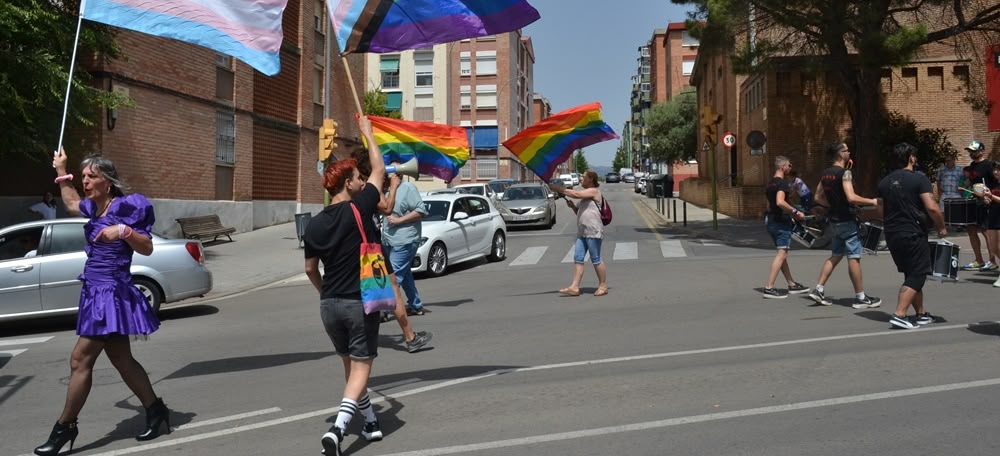 Manifestació pel Dia de l'Orgull LGTBI, el 3 de juliol de 2022. Autor: J.d.A.