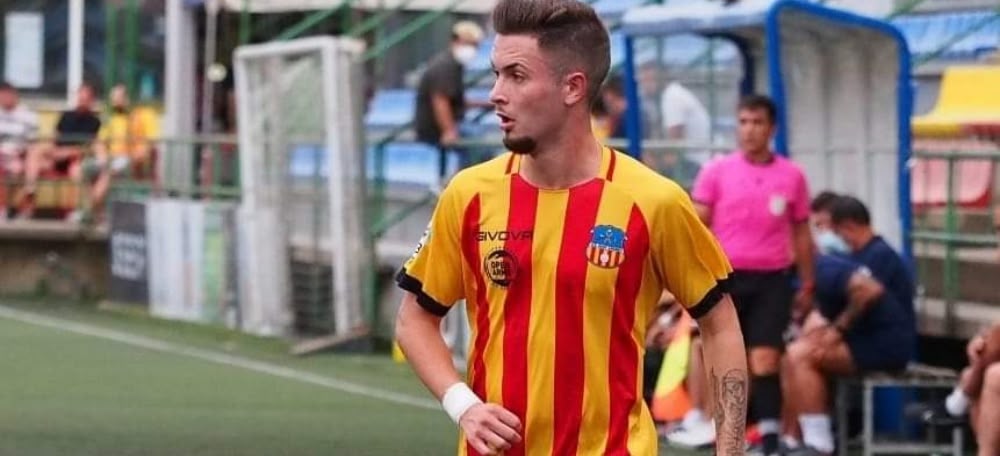 El davanter Sergio Mulero. Autor: Sant Andreu