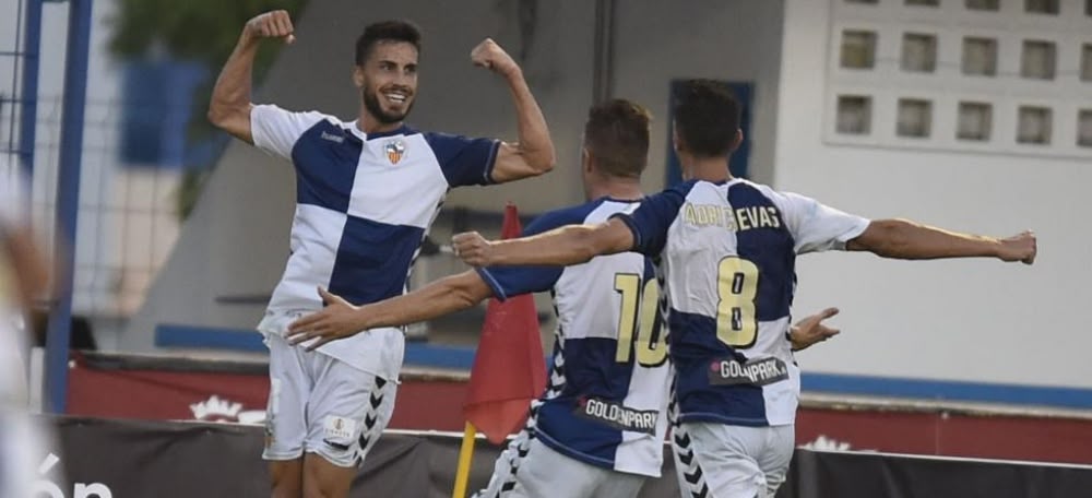 Així va celebrar Néstor Querol el gol de l'ascens