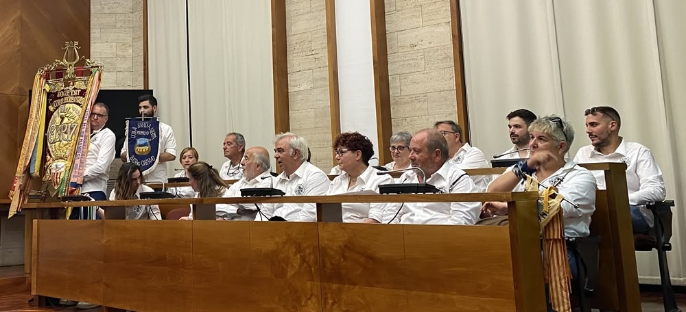 Acte central del centenari de El Ciervo. Aquest dissabte al saló de plens de l'Ajuntament. Autora: J. Ramon