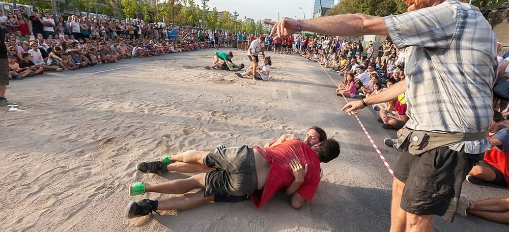 Foto portada: concurs El Saballut de ferro, l'any 2016, el primer que es va fer a l'Eix Macià. Autor: Ajuntament.