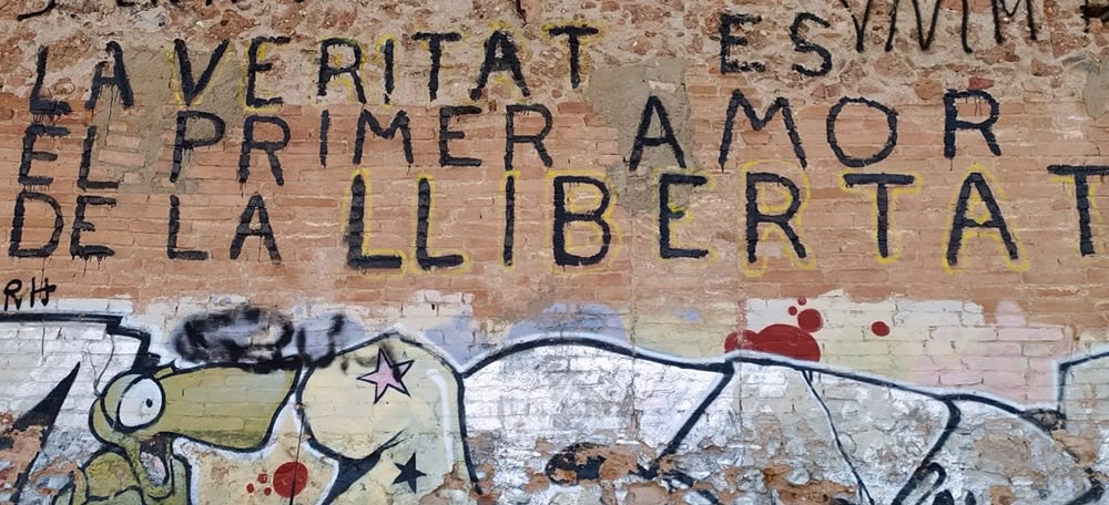 La veritat és el primer amor de la llibertat