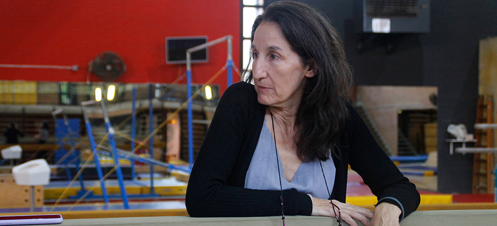 Cristina Viñas, directora del Sabadell Gimnàstic Club. Autora: Lucia Marin.
