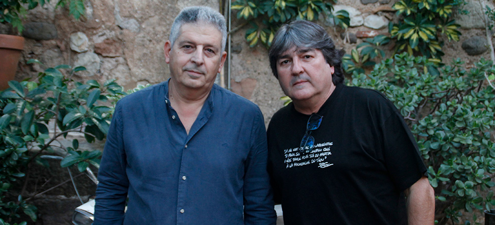Miguel Díez i Carlos Conde, els socis que han obert la nova La Masia de Can Rull. Autora: Lucia Marin