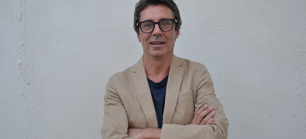 El precandidat a la presidència del CN Sabadell Joan Reixach, el 15 de setembre de 2022. Autor: J.d.A.
