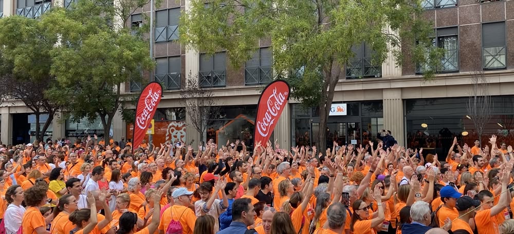 Primera edició 'Race for life pel càncer de mama' a Sabadell. Autora: J. Ramon