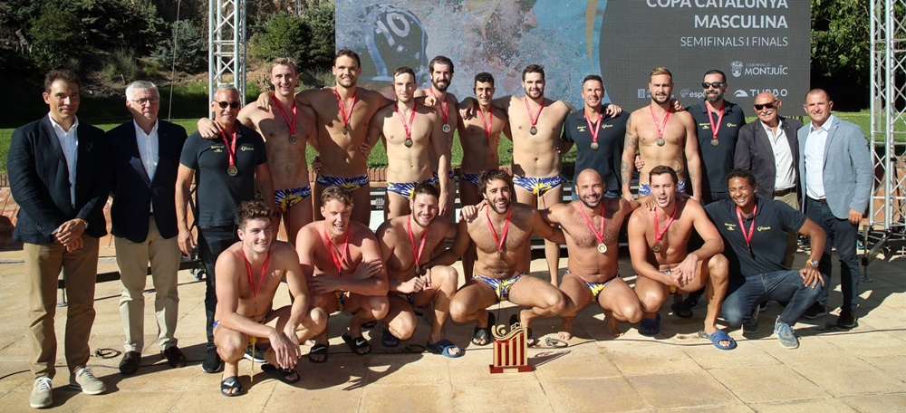 Foto portada: l'equip masculí del CN Sabadell, finalista de la Copa Catalunya. Autor: cedida.