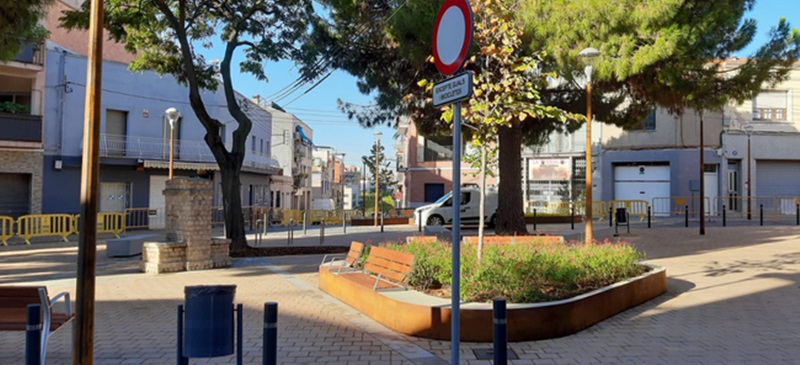 Foto portada: la nova plaça de la Fuensanta. Autor: Ajuntament / cedida.