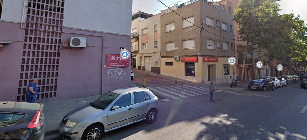 Foto portada: confluència entre la carretera de Terrassa i el carrer de Joaquín Sorolla. Foto: Google Street View.