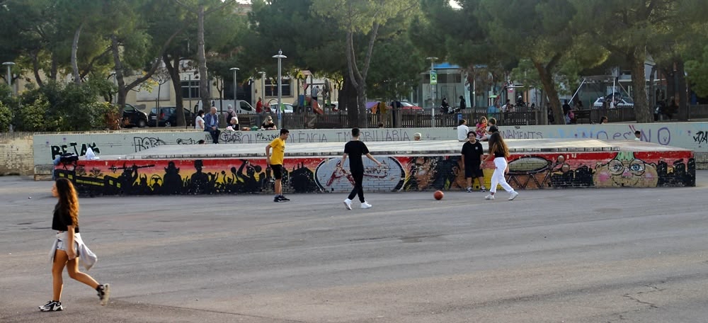 Plaça Treball. Autora: Lucía Marín