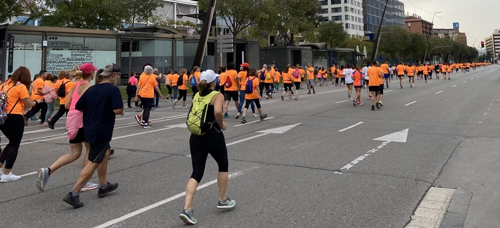 Primera edició 'Race for life pel càncer de mama' a Sabadell. Autora: J. Ramon