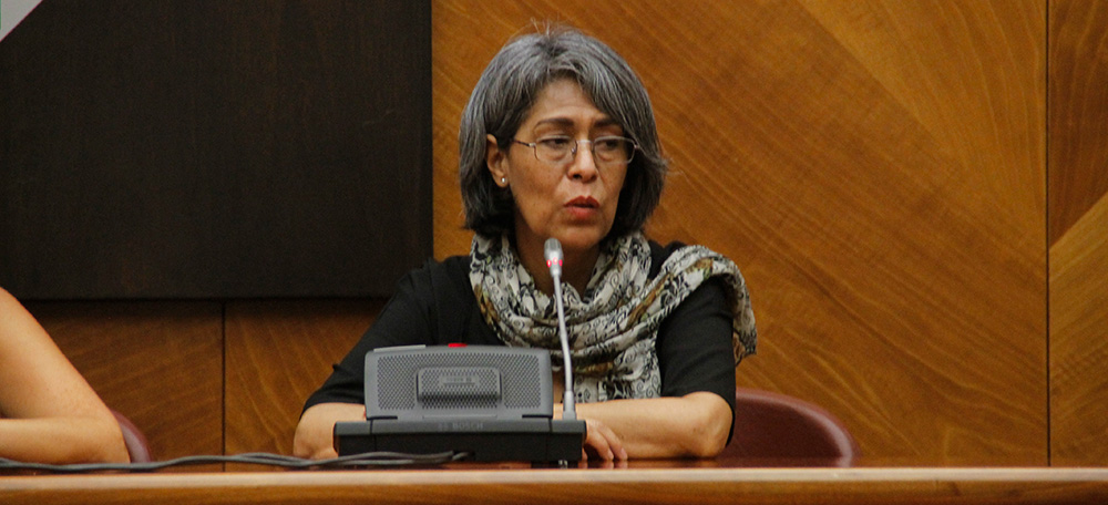 Teresa Montaño, activista mexicana. Autora: Lucia Marin