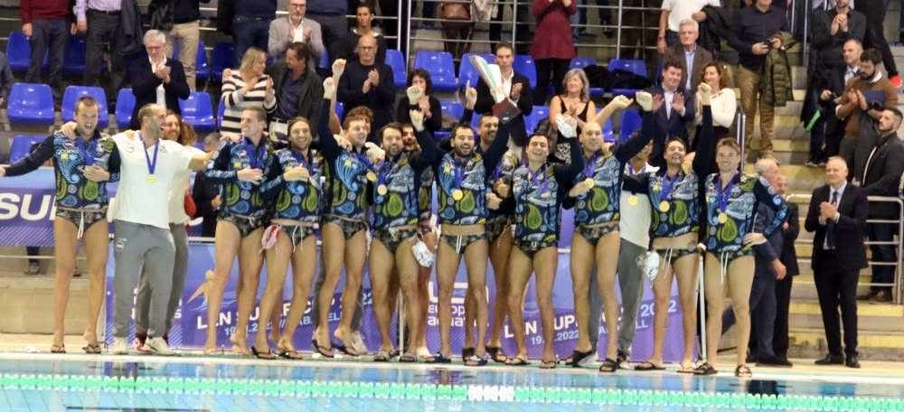 Pro Recco, el millor equip de waterpolo del món a Sabadell. Autor: J.Sánchez