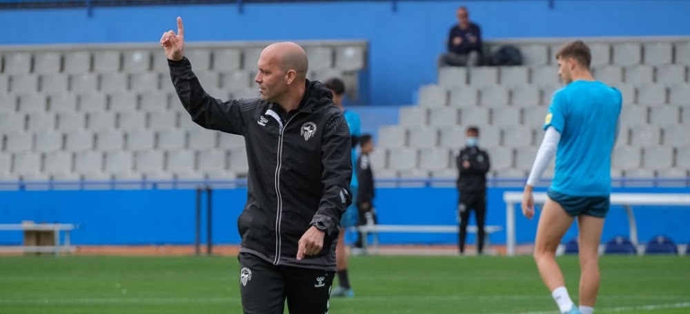 Gabri Garcia durant un entrenament a l'Estadi. Autor. CES