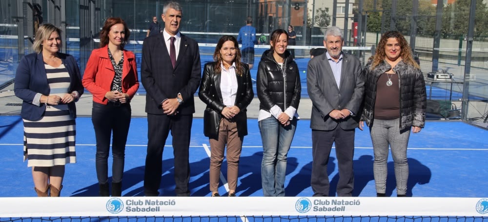 Inauguració padel CN Sabadell. Autor: J.Sánchez