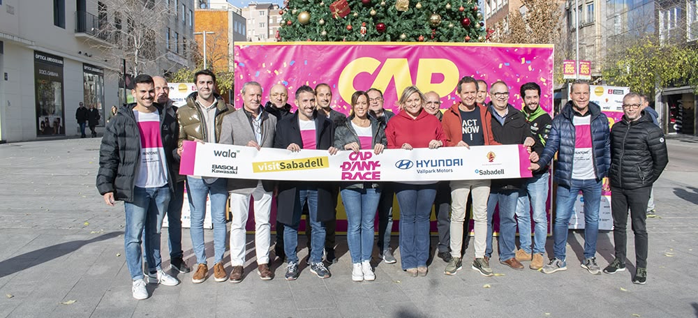 Foto portada: presentació de la Cap d'Any Race d'enguany. Autor: cedida.