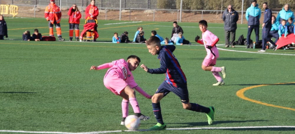 El sabadellenc Dani Hernández amb el Barça contra l'EspanyoL Autor; J.Sánchez