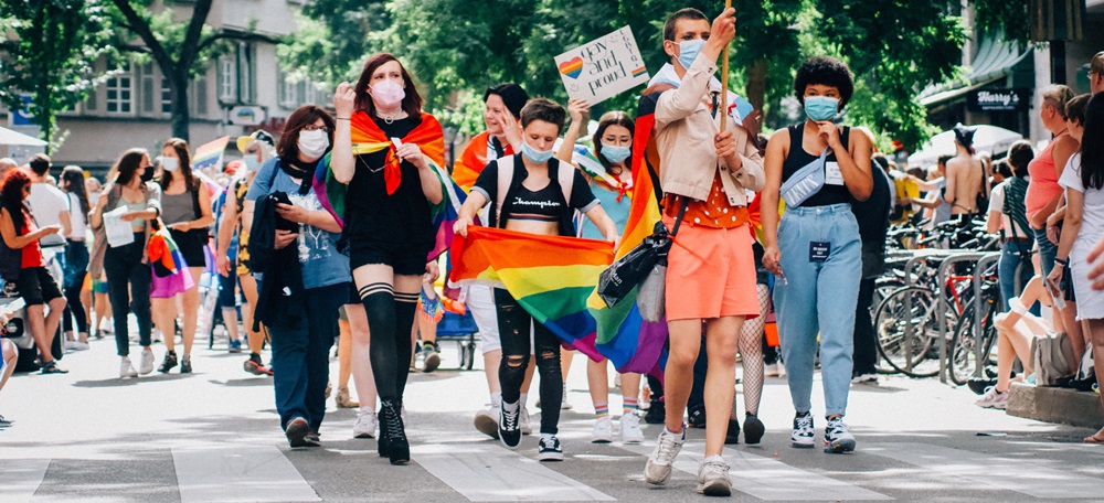 Foto portada: manifestació de l'orgull LGBTI. Autor: cedida.