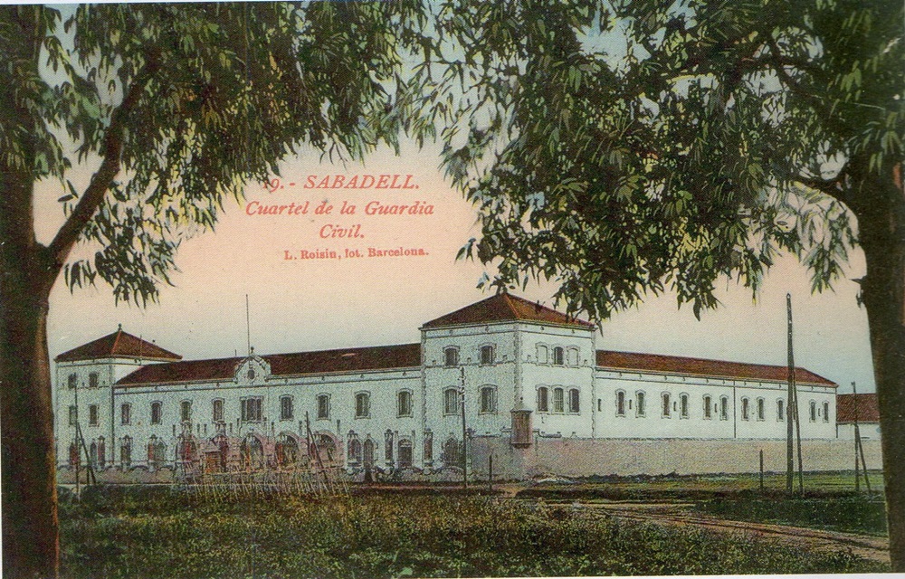 La caserna de la Guàrdia Civil.(1915, aprox). L. Roisin7AMC