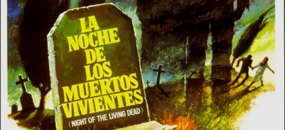 Cartell del film 'La noche de los muertos vivientes'. Autor: cedida