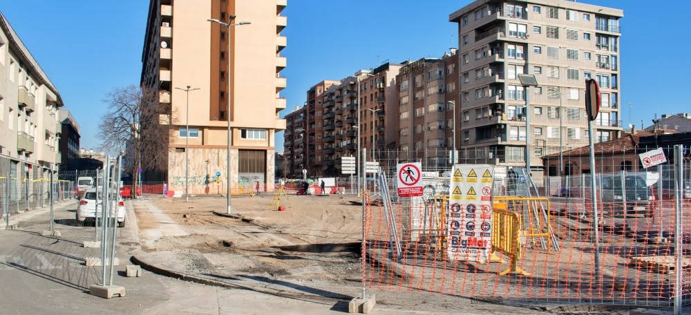 L'antiga zona blava del carrer Estació serà una zona d'estada. Autor: Izan Vizuete.