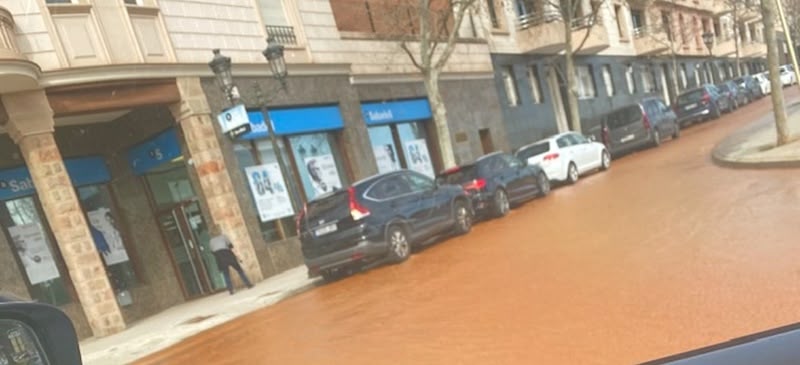 Foto portada: una de les avaries d'aquesta setmana.