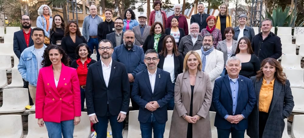 Foto portada: els candidats de la llista republicana. Autora: B.Tiana / ERC.