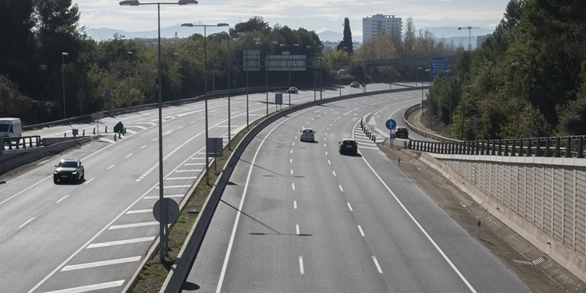 La Ronda Oest de Sabadell, en una imatge d'arxiu. Autor: Izan V.