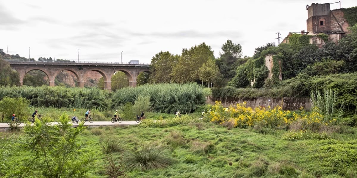 Foto portada: un dels ponts que creua el riu Ripoll, poc abans (en sentit sud) de l'icònic pont de la Salut. Autor: ACN.