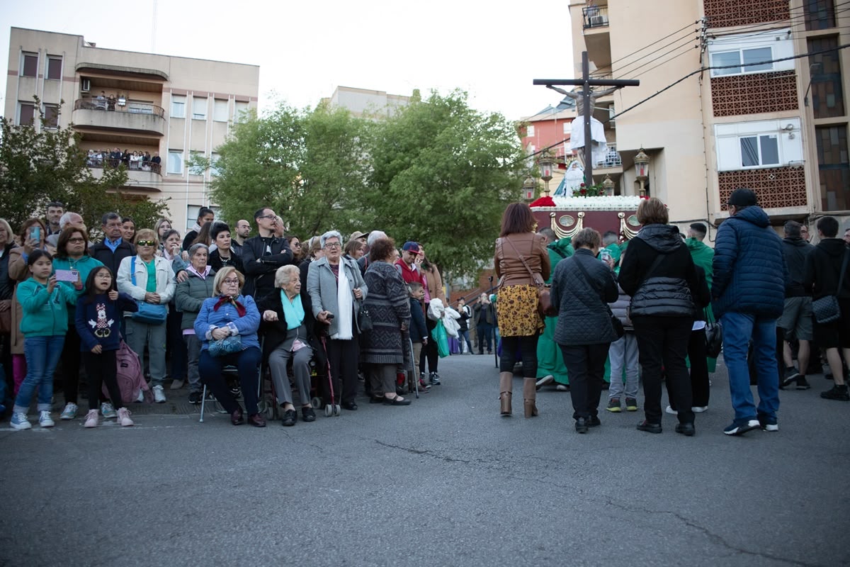 Un moment de la processó de Divendres Sant 2023. Autora: Alba Garcia.