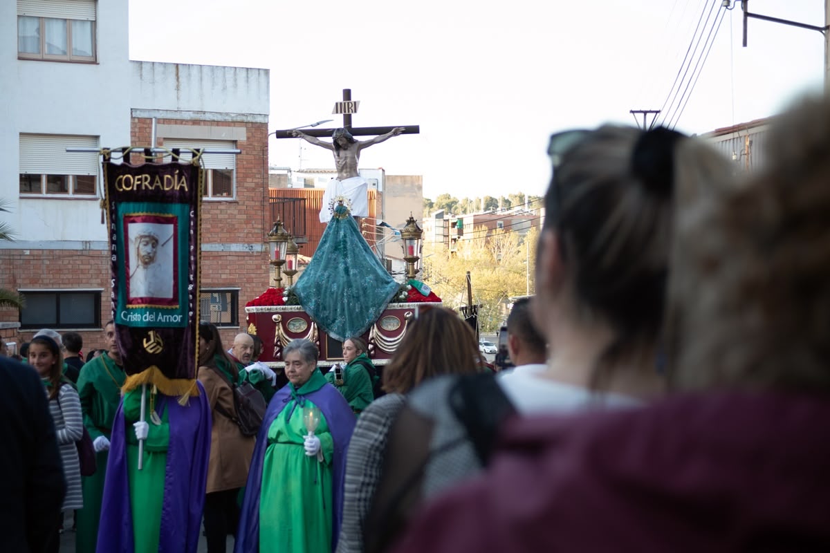 Un moment de la processó de Divendres Sant 2023. Autora: Alba Garcia.